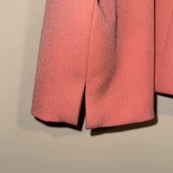 Kasper Women's Coral Blazer size 4 open front with pocket accents NWOT - Picture 8 of 14